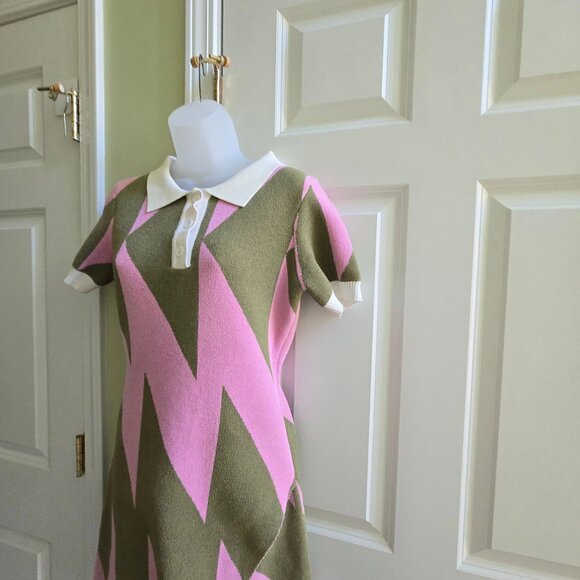 SER.O.YA Jade French Terry Mini Dress Size Medium - Picture 9 of 11